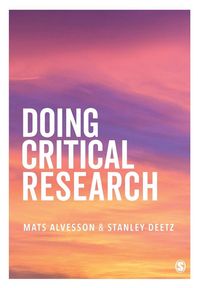 Produktbild: Doing Critical Research
