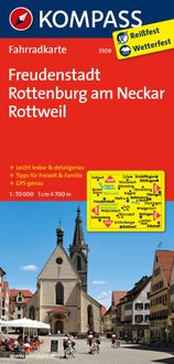 Bild vom Artikel KOMPASS Fahrradkarte 3109 Freudenstadt - Rottenburg am Neckar - Rottweil 1:70.000 vom Autor Kompass-Karten GmbH