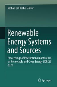 Produktbild: Renewable Energy Systems and Sources
