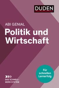 Produktbild: Abi genial Politik und Wirtschaft: Das Schnell-Merk-System