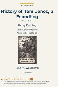 Produktbild: History of Tom Jones, a Foundling - Volume 3 of 6