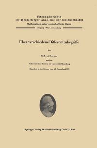 Produktbild: &Uuml;ber verschiedene Differentenbegriffe