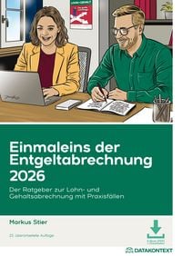 Produktbild: Einmaleins der Entgeltabrechnung 2026