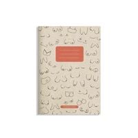 Produktbild: matabooks - A5 Notizheft aus Graspapier - Maya Farbe: Melon