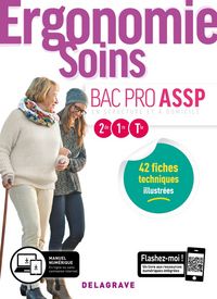 Produktbild: Ergonomie, Soins ; 2de, 1re, Terminale ; Bac Pro Assp ; Pochette Eleve