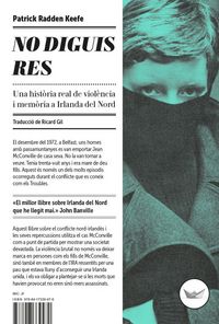 Produktbild: No diguis res : una hist&ograve;ria real de viol&egrave;ncia i mem&ograve;ria a Irlanda del Nord