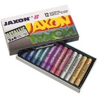Produktbild: JAXON Pastell&ouml;lkreiden Metallicfarben 12 St&uuml;ck