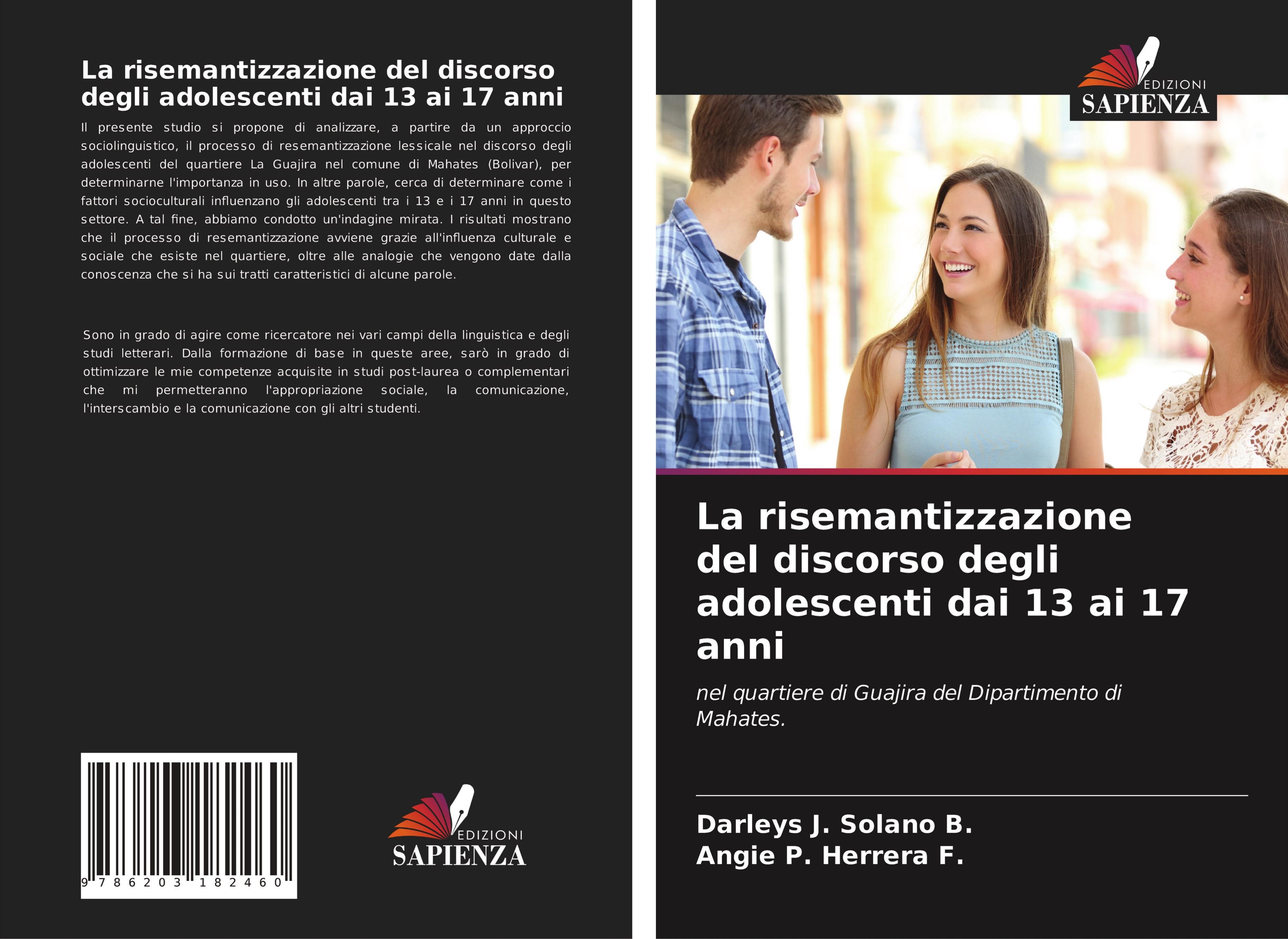 Produktbild: La risemantizzazione del discorso degli adolescenti dai 13 ai 17 anni