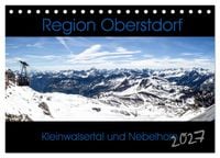 Produktbild: Region Oberstdorf - Kleinwalsertal und Nebelhorn (Tischkalender 2027 DIN A5 quer), CALVENDO Monatskalender