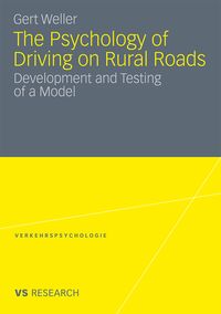 Produktbild: The Psychology of Driving on Rural Roads