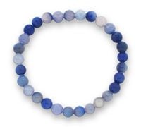 Produktbild: Blauquarz Edelsteinarmband 6mm, J749-37