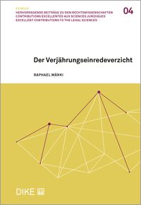 Produktbild: Der Verj&auml;hrungseinredeverzicht