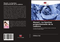 Produktbild: Mozart : La fonction proportionnelle de la cadence