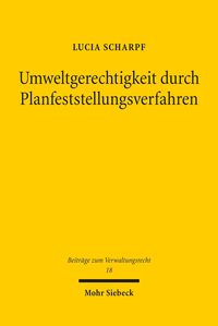 Produktbild: Umweltgerechtigkeit durch Planfeststellungsverfahren