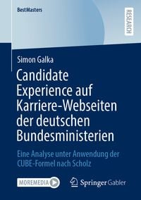 Produktbild: Candidate Experience auf Karriere-Webseiten der deutschen Bundesministerien