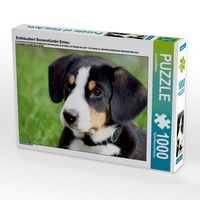 Produktbild: CALVENDO Puzzle Entlebucherr Sennenh&uuml;ndin Emma | 1000 Teile Lege-Gr&ouml;&szlig;e 64x48cm Foto-Puzzle f&uuml;r gl&uuml;ckliche Stunden