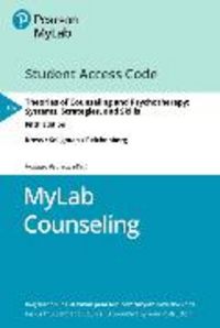 Produktbild: MyLab Counseling with Pearson eText Access Code for Theories of Counseling and Psychotherapy: Systems, Strategies, and Skills
