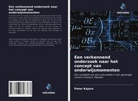Produktbild: Een verkennend onderzoek naar het concept van onderwijsmomenten