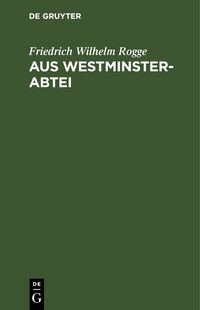 Produktbild: Aus Westminster-Abtei