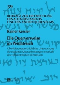 Produktbild: Die Querverweise im Pentateuch