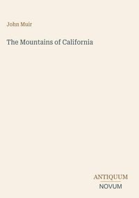 Produktbild: The Mountains of California