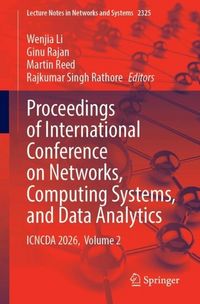 Produktbild: Proceedings of International Conference on Networks, Computing Systems, and Data Analytics