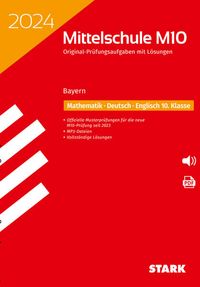 Bild vom Artikel STARK Original-Prüfungen mit Lösungen Mittelschule M10 2024 - Mathematik, Deutsch, Englisch - Bayern vom Autor 