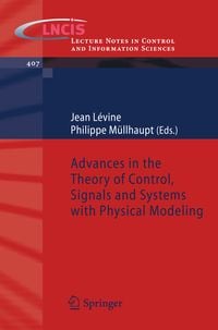 Produktbild: Advances in the Theory of Control, Signals and Systems with Physical Modeling