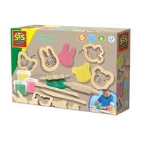 Produktbild: Eco Knete mit Holzwerkzeugen