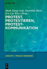 Produktbild: Protest, Protestieren, Protestkommunikation