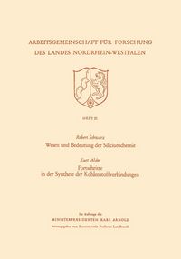 Produktbild: Wesen und Bedeutung der Siliciumchemie