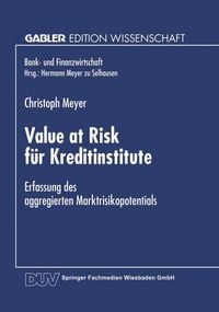 Produktbild: Value at Risk f&uuml;r Kreditinstitute