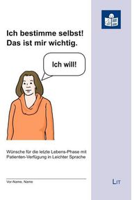 Produktbild: Ich bestimme selbst! Das ist mir wichtig.