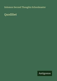 Produktbild: Quodlibet