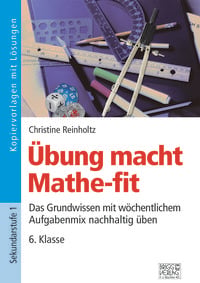 Produktbild: &Uuml;bung macht Mathe-fit 6. Klasse
