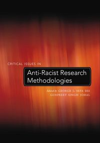 Produktbild: Critical Issues in Anti-Racist Research Methodologies
