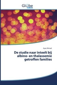 Produktbild: De studie naar inteelt bij albino- en thalassemie getroffen families