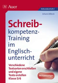 Bild vom Artikel Schreibkompetenz-Training Englisch 5-6 vom Autor Johann Assbeck