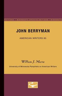 Produktbild: John Berryman - American Writers 85