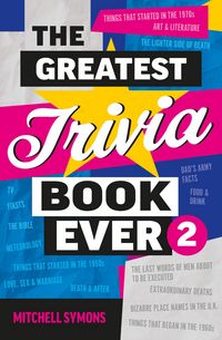 Produktbild: The Greatest Trivia Book Ever 2