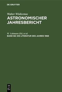 Produktbild: Die Literatur des Jahres 1968