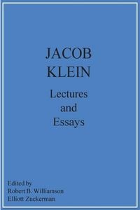 Produktbild: Jacob Klein Lectures and Essays