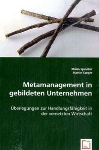 Produktbild: Spindler, M: Metamanagement in gebildeten Unternehmen