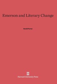 Produktbild: Emerson and Literary Change