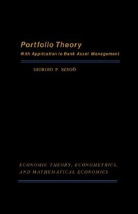 Produktbild: Portfolio Theory