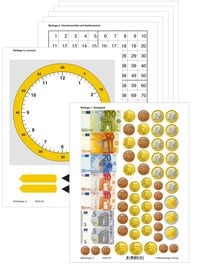 Produktbild: Mathetiger &ndash; Neubearbeitung Buchausgabe &ndash; Klasse 1 bis 4 / Mathetiger 2, Arbeitsbeilagen