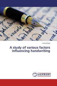 Produktbild: A study of various factors influencing handwriting