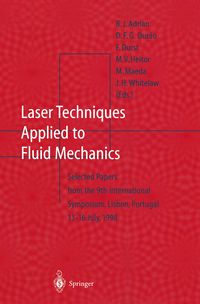 Produktbild: Laser Techniques Applied to Fluid Mechanics