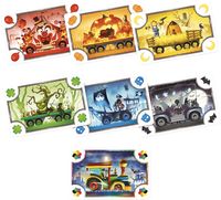 Zug Um Zug Deluxe Train Set - 45 Waggons Erweiterung Für Brettspiel
