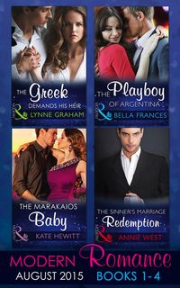 Produktbild: Modern Romance August Books 1-4